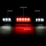 LED 第三制動燈 2015 至 2020 年款 福特（Ford）F-150、2017 至 2020 年款 F-250、F-350、F-450、F-550 Super Duty（超級 Duty）