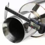 帶外徑 4.5 英吋雙層消音器尾管的尾段排氣系統 1992-2000 年款本田思域雙門轎跑車 / 四門轎車