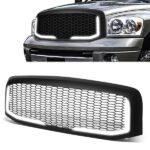 蜂巢狀網格 LED 日行燈前格柵 2006 至 2009 年款 道奇（Dodge）公羊（Ram）1500、2500、3500