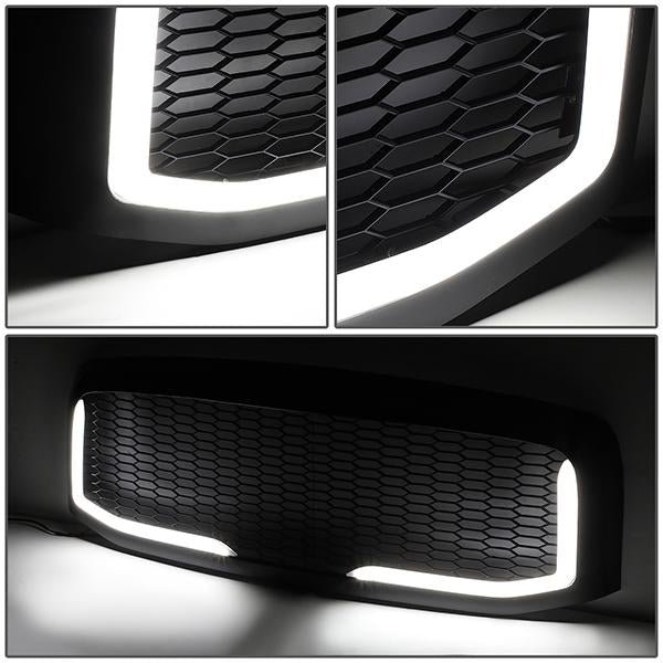 蜂巢狀網格 LED 日行燈前格柵 2006 至 2009 年款 道奇（Dodge）公羊（Ram）1500、2500、3500