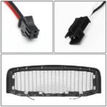蜂巢狀網格 LED 日行燈前格柵 2006 至 2009 年款 道奇（Dodge）公羊（Ram）1500、2500、3500