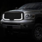 蜂巢狀網格 LED 日行燈前格柵 2006 至 2009 年款 道奇（Dodge）公羊（Ram）1500、2500、3500