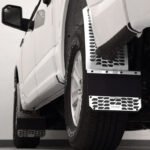 拋光不銹鋼六角形鋼質擋泥板 2017 至 2024 年款 福特（Ford）F-350、F-250