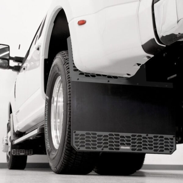 黑色六角形擋泥板 2015 至 2019 年款 雪佛蘭（Chevy）Silverado、吉姆西（GMC）Sierra 3500 HD