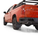 黑色六角形擋泥板 2015 至 2019 年款 雪佛蘭（Chevy）Silverado、吉姆西（GMC）Sierra 3500 HD