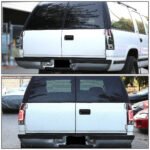 LED C 形條尾燈（黑色） 1988 至 2000 年款 雪佛蘭（Chevy）Silverado C10、C/K 1500-3500、薩博班（Suburban）
