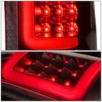 LED C 形條尾燈（黑色） 1988 至 2000 年款 雪佛蘭（Chevy）Silverado C10、C/K 1500-3500、薩博班（Suburban）