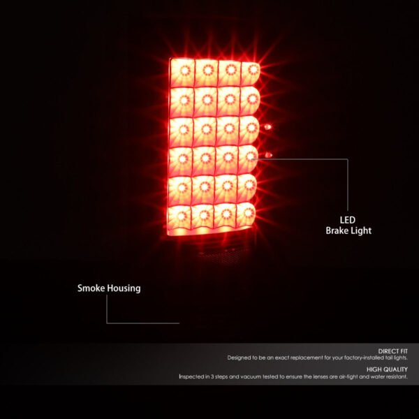 LED 尾燈（熏黑款） 2009 至 2017 年款 道奇（Dodge）公羊（Ram）1500、2500、3500