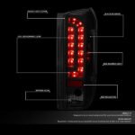 LED 尾燈（熏黑款） 1990 至 1997 年款 福特（Ford）F150、F250、F350、野馬（Bronco）