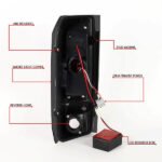 LED 尾燈（熏黑款） 1990 至 1997 年款 福特（Ford）F150、F250、F350、野馬（Bronco）
